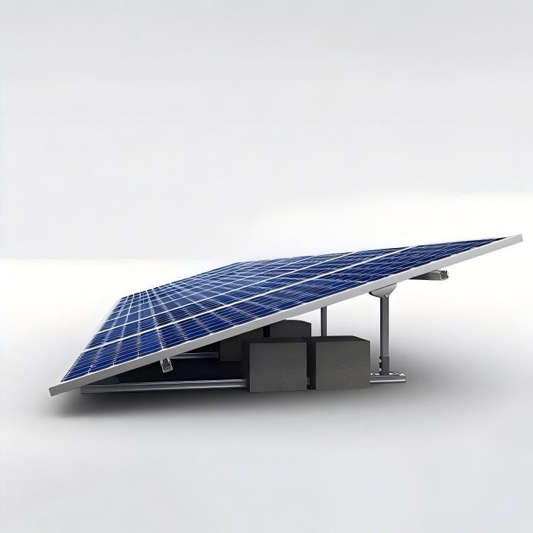 Flat Roof Ballast Mounting System show Flat Roof Ballast Mounting System show